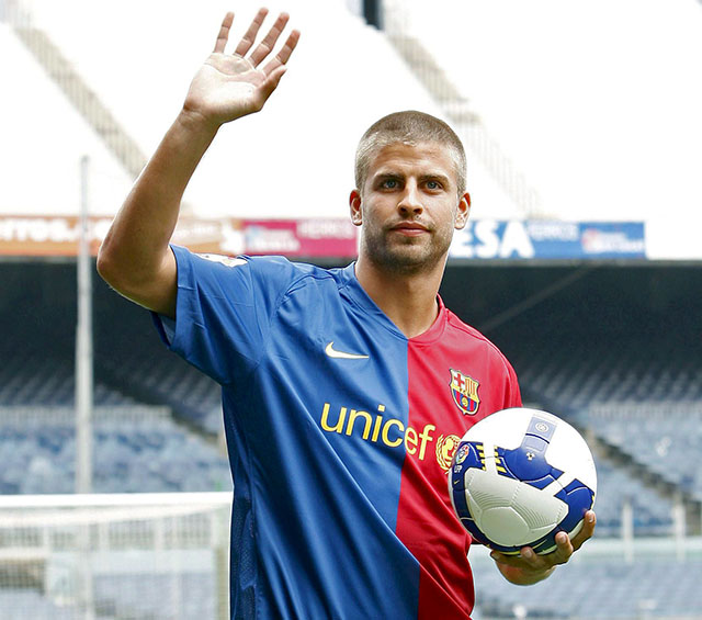 Pique back at Barca