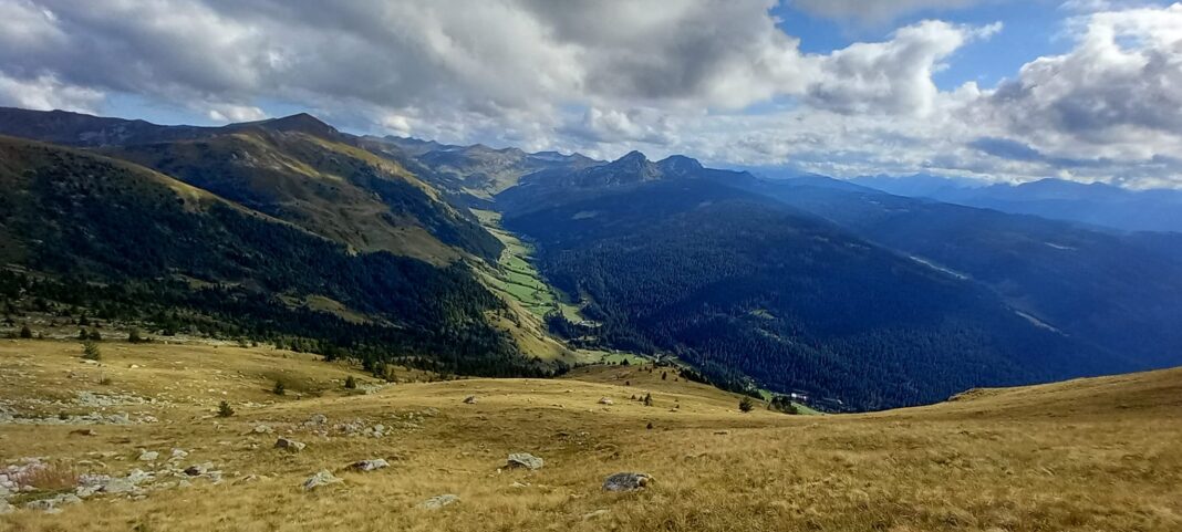 Pogled sa padina Starca na vrhove Prokletija
